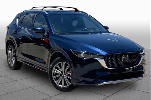 Deep Crystal Blue Mica 2025 Mazda CX-5 2.5 Turbo Signature