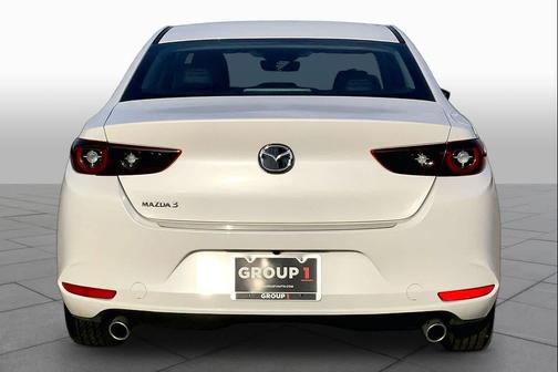 Snowflake White Pearl Mica 2026 Mazda Mazda3 FWD w/Preferred Package