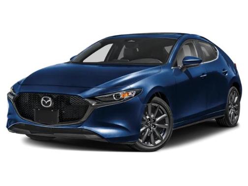 Deep Crystal Blue Mica 2026 Mazda Mazda3 FWD w/Preferred Package