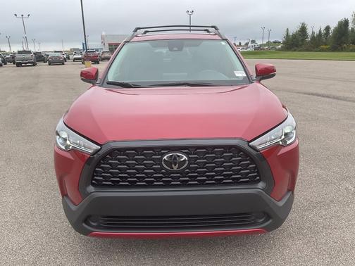 Barcelona Red Metallic 2022 Toyota Corolla Cross LE 4WD (Natl)