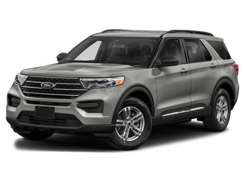 Iconic Silver Metallic 2021 Ford Explorer XLT 4WD