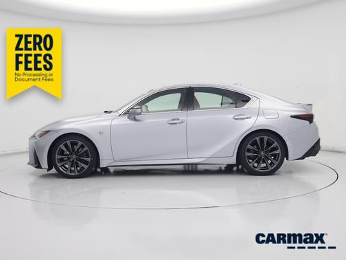 Silver 2023 Lexus IS 350 F-Sport