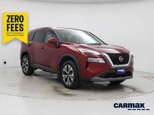 Red 2023 Nissan Rogue SV