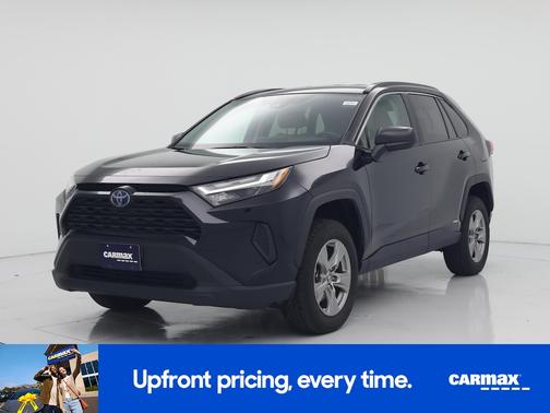 Black 2024 Toyota RAV4 Hybrid LE