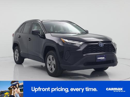 Black 2024 Toyota RAV4 Hybrid LE
