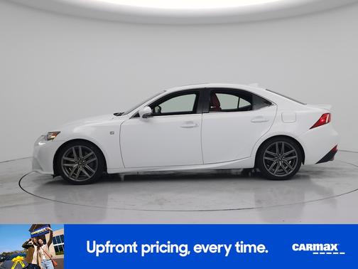 White 2015 Lexus IS 350