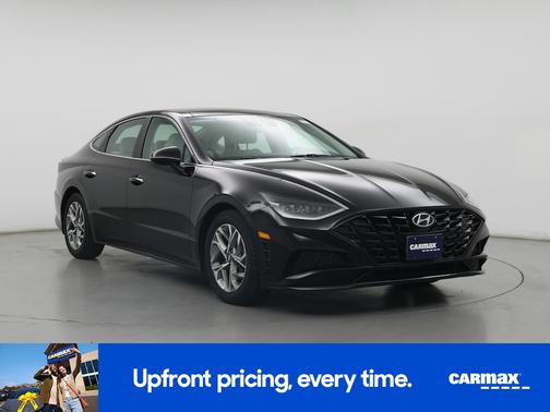 Black 2023 Hyundai SONATA SEL