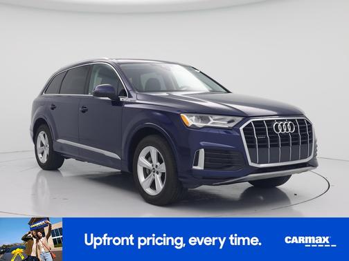 Blue 2022 Audi Q7 Premium