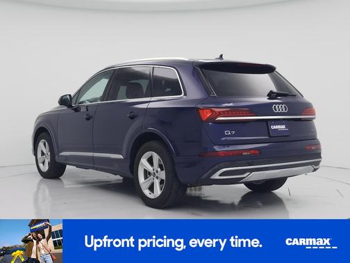 Blue 2022 Audi Q7 Premium