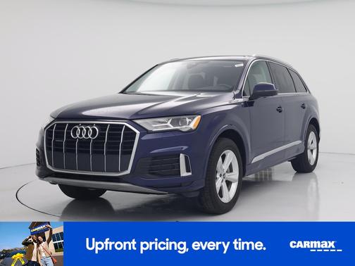 Blue 2022 Audi Q7 Premium