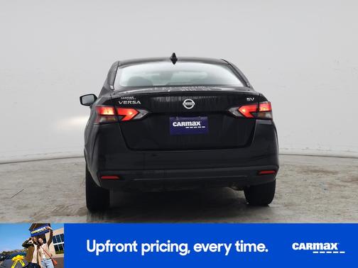 Black 2020 Nissan Versa SV