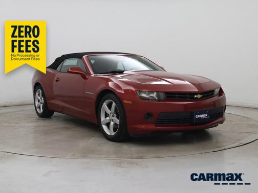 Red 2014 Chevrolet Camaro LT