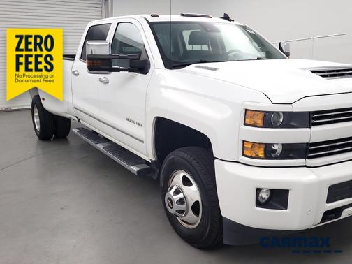 White 2019 Chevrolet Silverado 3500 LTZ