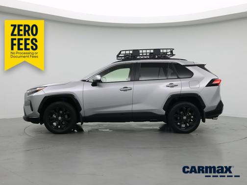 Silver 2023 Toyota RAV4 Hybrid SE