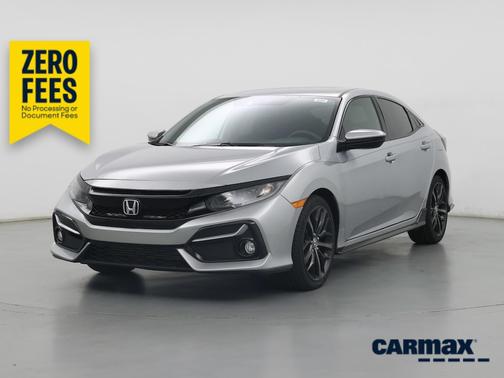 Silver 2021 Honda Civic Sport