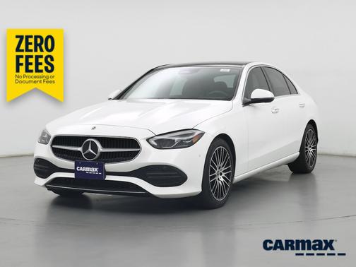 White 2023 Mercedes-Benz C-Class