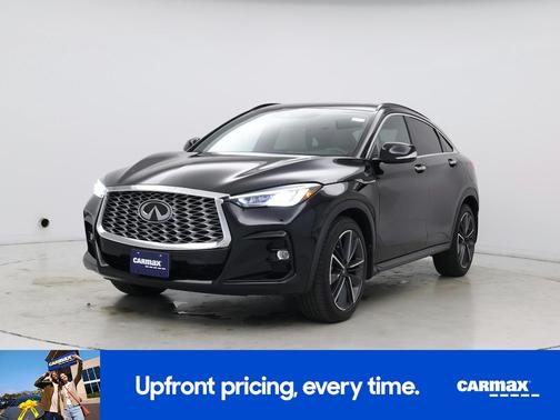 Black 2023 INFINITI QX55 Luxe