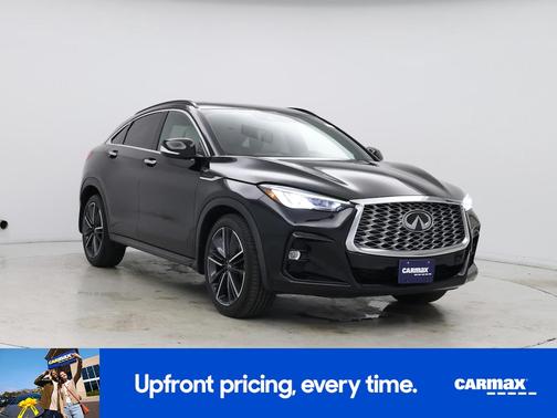 Black 2023 INFINITI QX55 Luxe