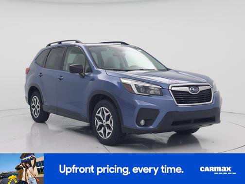 Blue 2021 Subaru Forester Premium