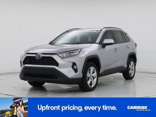 Silver 2021 Toyota RAV4 Hybrid XLE Premium
