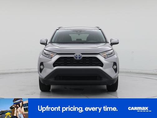 Silver 2021 Toyota RAV4 Hybrid XLE Premium