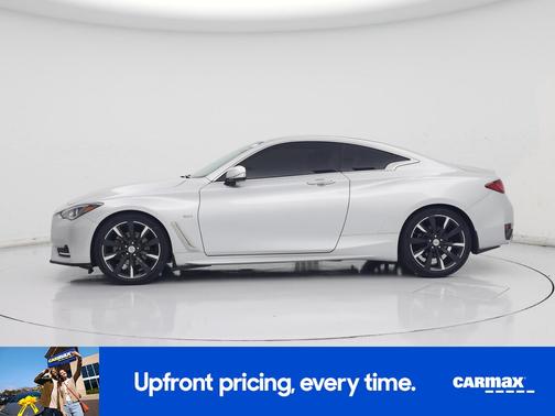 Silver 2018 INFINITI Q60 Luxe