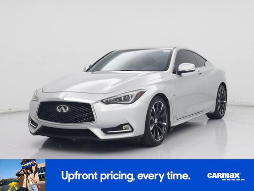 Silver 2018 INFINITI Q60 Luxe