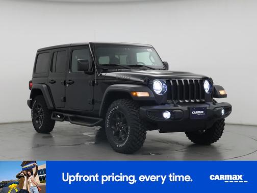 Black 2022 Jeep Wrangler Unlimited Willys