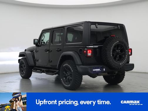 Black 2022 Jeep Wrangler Unlimited Willys