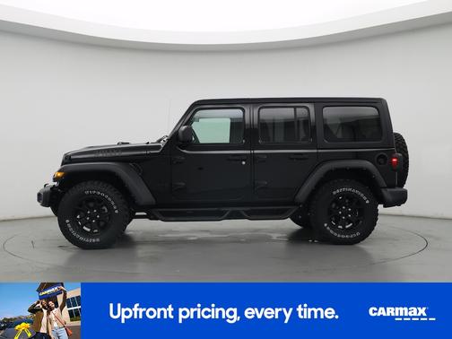 Black 2022 Jeep Wrangler Unlimited Willys