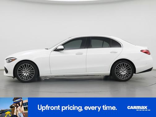 White 2023 Mercedes-Benz C-Class