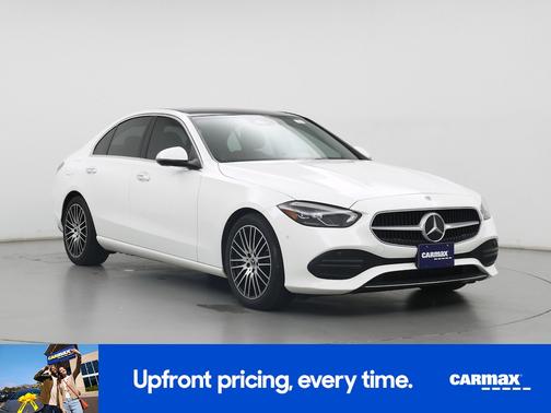 White 2023 Mercedes-Benz C-Class
