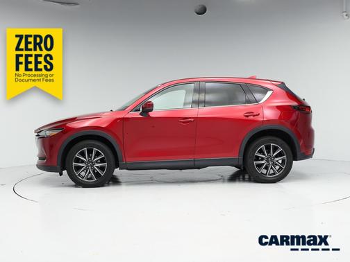 Red 2017 Mazda CX-5 Grand Select