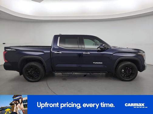 Blue 2022 Toyota Tundra Hybrid Limited