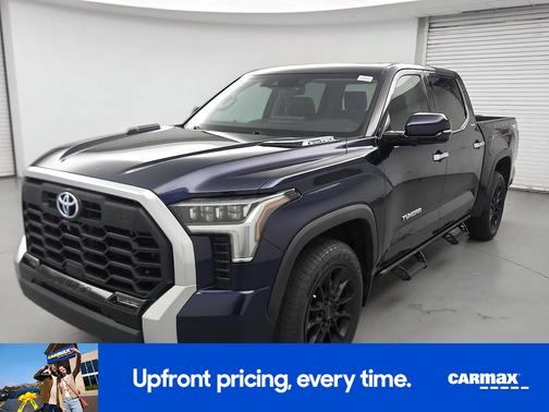 Blue 2022 Toyota Tundra Hybrid Limited