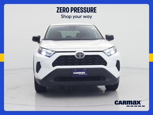 White 2025 Toyota RAV4 LE