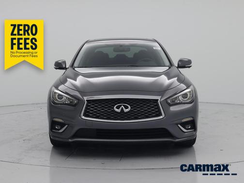 Gray 2024 INFINITI Q50 Luxe