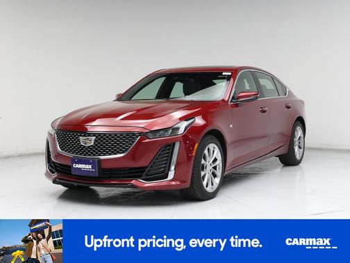 Red 2022 Cadillac CT5 Premium Luxury