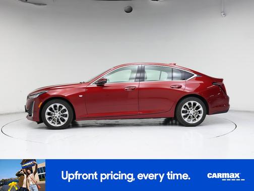 Red 2022 Cadillac CT5 Premium Luxury