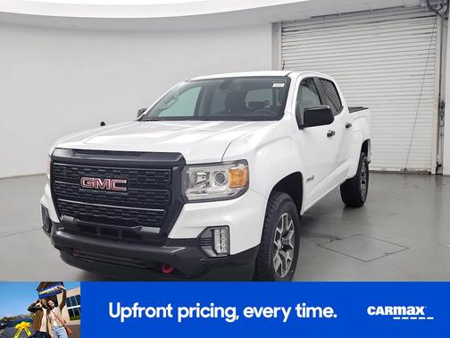 White 2021 GMC Canyon AT4