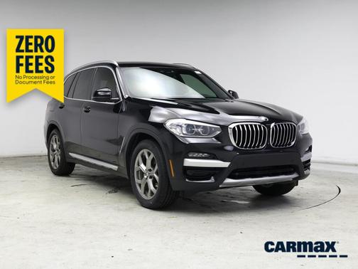 Black 2021 BMW X3 XDrive30i