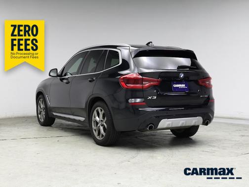 Black 2021 BMW X3 XDrive30i