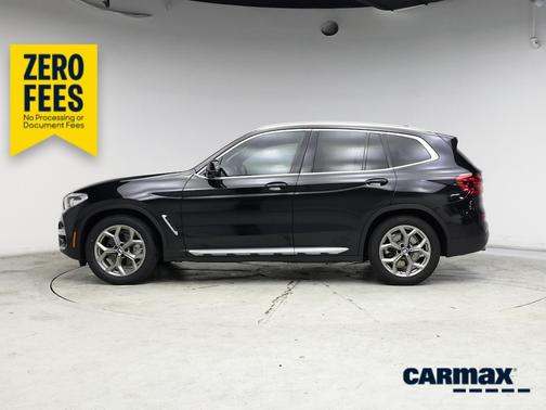 Black 2021 BMW X3 XDrive30i