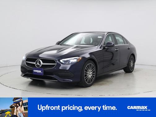 Blue 2022 Mercedes-Benz C-Class