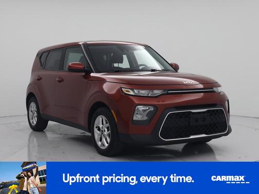 Orange 2022 Kia Soul LX