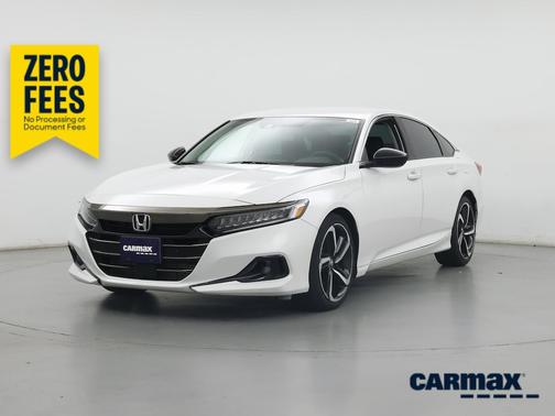 White 2022 Honda Accord Sport SE