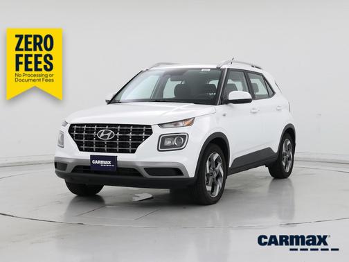 White 2025 Hyundai VENUE SEL