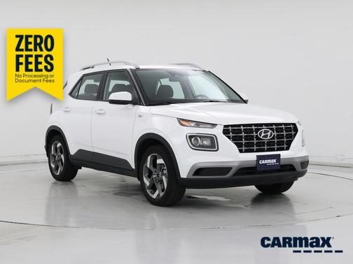 White 2025 Hyundai VENUE SEL