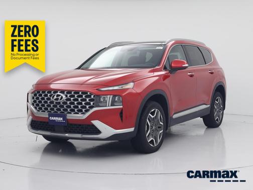 Red 2023 Hyundai SANTA FE HEV Limited