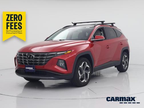 Burgundy 2023 Hyundai TUCSON Limited